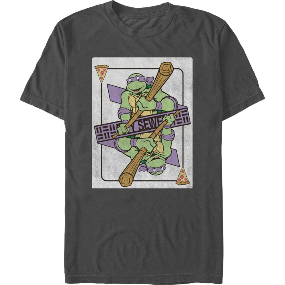 Donatello Playing Card Teenage Mutant Ninja Turtles Tshirt